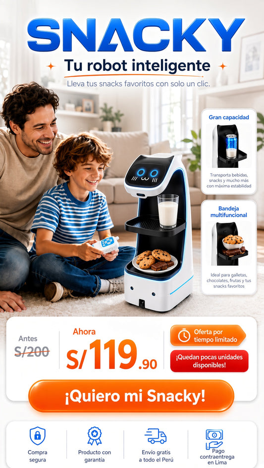 SNACKY ROBOT INTELIGENTE